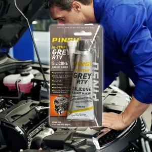 Black High-Temperature Automotive Silicone Gasket Maker 100% Waterproof RTV Sealant