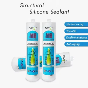 Black Neutral Silicone Sealant for Glass Curtain Walls Aluminum and Glass Waterproofing