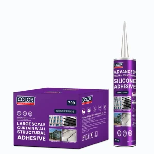 Black Neutral Weatherproof Silicone Sealant for Curtain Walls