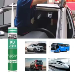 Black PU 40 Polyurethane Adhesive Sealant for Car Side Glass and Windshield Repair