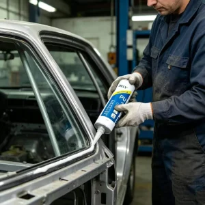 Black PU40 High Elasticity Weather Resistant Polyurethane Sealant for Vehicle Body Repair