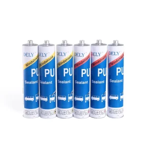 Black Polyurethane Windshield Adhesive Sealant 221