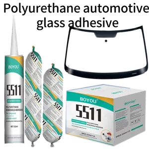 Black Polyurethane Windshield Sealant Waterproof Fixing Sealant