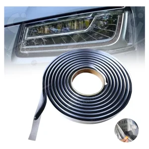 Black Snake Butyl Headlight Sealant Retrofit Reseal Headlamps Taillight Shield Glue Tapes For Car Snake Sealant Adhesive