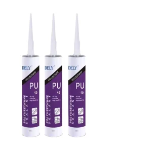 Black Waterproof PU Windshield Sealant for Car Repair