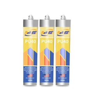 Black Windshield Waterproof Polyurethane Sealant and Silicone Spray PU Foam for Caulking
