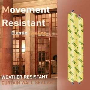 Building Glass Facade Curtain Wall Sealant Weather Resistant for Stone Joints Metal Roofs and Waterproof Leak Repair XMC805
