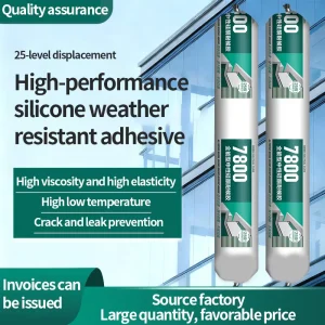 CABERRY Window Door Wall Tetal Roof Waterproof 7800 Neutral Silicone Sealant Adhesive