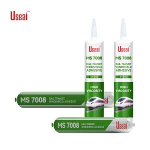 CE Quick-Drying PU Polymer Adhesive MS Sealant for Car Rear Window Repair, 600 ml