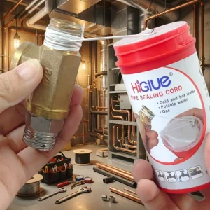 CE WRAS Approved China Top Thread Sealing Cord 160m Alternative to PTFE Tape Durable Seal for Valves Plumbing Pipe Fittings Seal