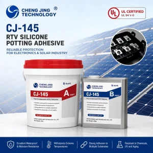 CJ Neutral Silicone Sealant Photovoltaic Module Junction Box Potting Adhesive for Solar PV Module Sealing