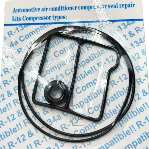 Car Air Conditioning Compressor Seal Overhaul Kit for V5 Series, Repair Seal and Oil Seal Set