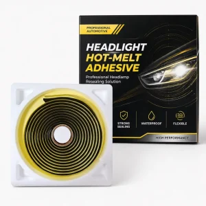 Car Headlight Retrofit Sealant Roll Solvent-Free Hot Melt Butyl Adhesive