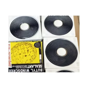 Car Headlight Sealant Rubber Glue Retrofit Black Snake Glue Butyl Sealant for Headlight Retrofit Chemical Resistance