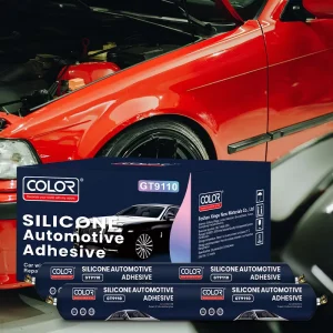 Car Windshield Silicone Sealant Adhesive, 100% Silicone, Weather-Resistant for Automotive, Construction, Packing, and Woodworking