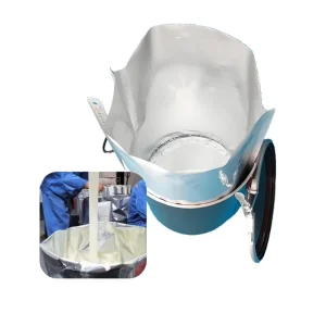 Chemical-Resistant Aluminum Foil Round-Bottom Liner Bag for Hot Melt Adhesive and Silicone Sealant