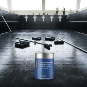Chemical Resistant Polyurethane Coating for Swimming Pool and Water Tank Sealing, High Tensile Strength Liquid Waterproof Coating