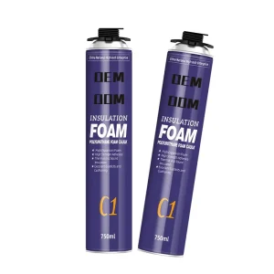 China Manufacturer General Purpose PU Foam Waterproof Polyurethane Foam for Sealing and Filling