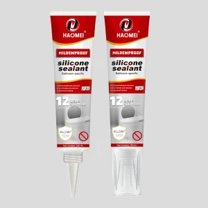 Clear 100% Waterproof Silicone Sealant and Caulk for Kitchen and Bathroom