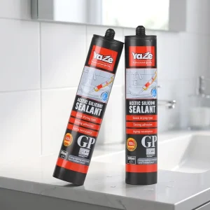 Clear Acetic and Neutral Silicone Sealant Waterproof Weatherproof for Bonding, Sealing, and Packaging