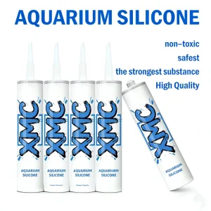 Clear Fast-Cure Waterproof Aquarium Silicone Sealant for Small Fish Tanks XMC399