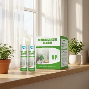 Clear Neutral Silicone Fungicidal Joint Caulking Adhesive Sealant for Interior Exterior Construction and Transportation