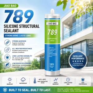 Clear Neutral Silicone Sealant Adhesive for Glass Canopy and Skylight Sealing