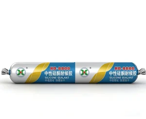 Clear Neutral Silicone Sealant for Construction, Woodworking, Glass, and Curtain Walls, 300ml