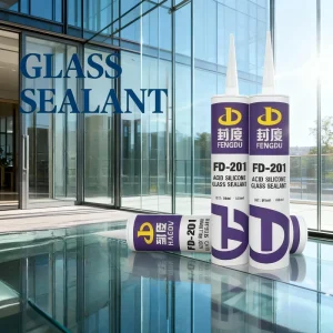 Clear Silicone Adhesive Sealant for Glass, Packing, Construction, and Woodworking