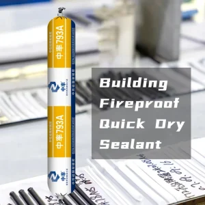 Clear Waterproof Neutral Silicone Sealant Adhesive with UV Resistance for Window and Door Sealing