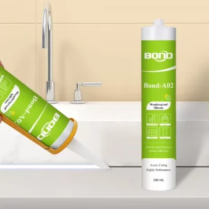 Clear Waterproof Silicone Sealant for Windows and Doors, General-Purpose Adhesive