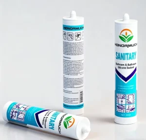 Clear or White Neutral Silicone Sealant Waterproof One-Component Sanitary Anti-Mildew Sealant