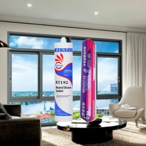 Clear or White Neutral Silicone Sealant Weather-Resistant Waterproof for Woodworking and Construction Factory