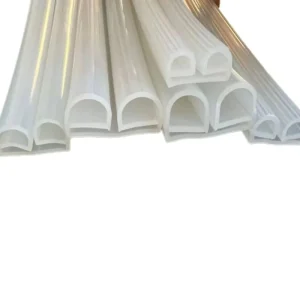 Cold Storage Door Seal Strip, U-Shaped Rubber Silicone Bottom Guide Rail, Cold Resistant -20~120