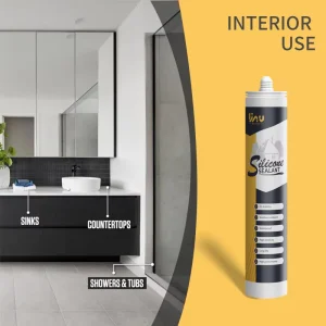 Color Neutral Acetic Silicone Sealant for Bathroom Caulking
