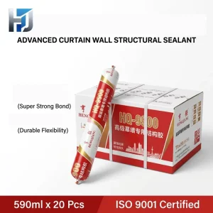 Commercial Building Curtain Wall Silicone Sealant for Glass Panels and Aluminum Frames, Exterior Joint Protection