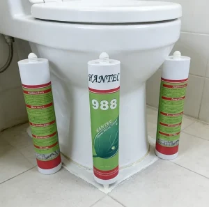 Concrete Expansion Joint and Window Frame Sealant, Non-Corrosive Silicone Caulk for Curtain Walls