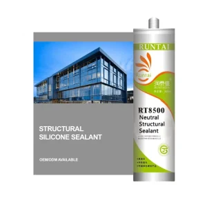 Construction-Grade Curtain Wall Structural Silicone Sealant, Clear or White