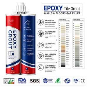 Construction-Grade Epoxy Tile Joint Sealant Waterproof Crack Protection