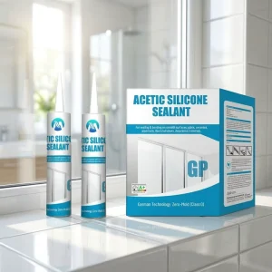Construction Silicone Sealant Anti-Mold Transparent Acid-Cure Elastic