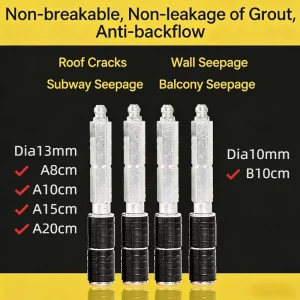 Convenient Effective Aluminum Water Stop Needle Grouting Packer for Building Sealant Concrete Leakage Repair Waterproof