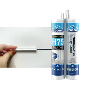 Crystal Clear Stain-Proof Tile Adhesive Sealant Epoxy Grout for Swimming Pool Tiles