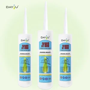 Curtain Wall Weatherproof Silicone Sealant UV Aging Resistant for Construction Glass Windows Multi-Material Sealing