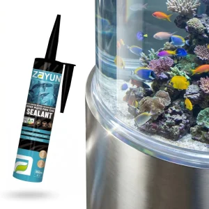Curved Surface Specialist High Flexibility Acidic Fish Tank Silicone Sealant Water Proof Weather Resistant Packing
