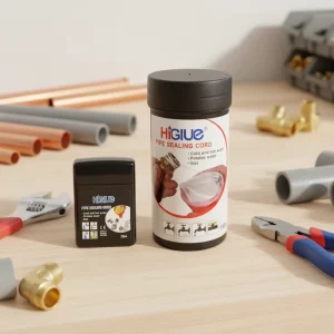 Custom-Length Pipe Thread-Sealing Cord