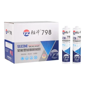Custom Neutral Structural Silicone Sealant High Strength Non-Corrosive Weatherproof for Woodworking Packaging