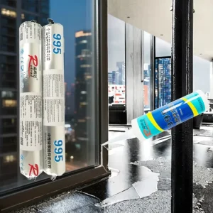 Custom Weatherproof Silicone Sealant Structural Adhesive for Aluminum Curtain Wall Construction