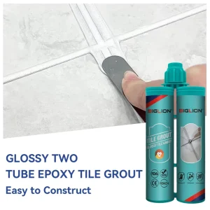 Double Long lasting Epoxy Tile Grout High strength Robust Tile Grouting Solution for Bathroom Tile Grouting