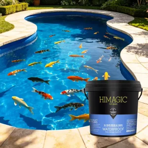 Drinking Water Grade Acrylic Pool Waterproof Coating, Acid and Alkali Resistant