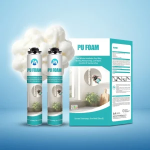 Dual Use Polyurethane Foam Spray for Filler Soundproof Waterproof Flame Retardant Environment Protection Gun Straw